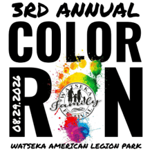 Watseka Family Festival - 5K Color Run logo