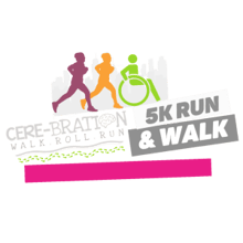Cere-bration Walk, Roll, Run Akron logo