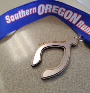 Southern Oregon Runners Turkey Trot Run Logo