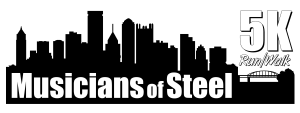 Musicians of Steel 5K Run/Walk Logo