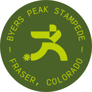 Byers Peak Stampede Half Marathon & 5K Run Logo