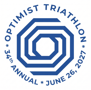 2027 Warsaw Optimist Triathlon Logo