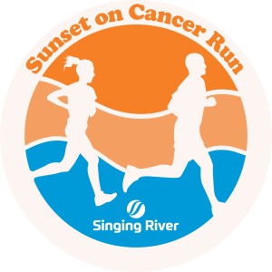 Sunset on Cancer 1 Mile Fun Run & 5K Run/Walk Logo