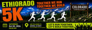 Ethiorado 5K Run/Walk Logo