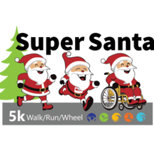 Super Santa 5K Walk/Run/Wheel 2026 logo