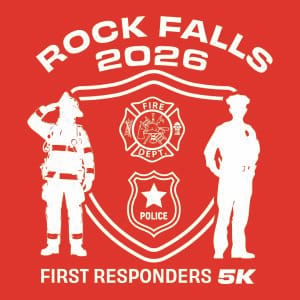 Rock Falls First Responder 5k Logo