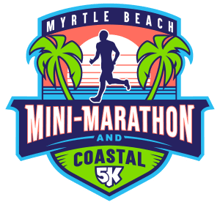 17th Annual Myrtle Beach Mini Marathon & Coastal 5K logo