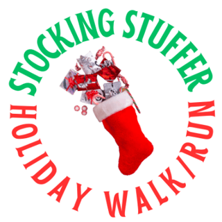 Stocking Stuffer Holiday Walk/Run Logo