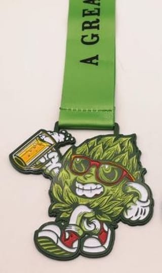 The Dunedin Dog n' Suds Summer 5K Logo
