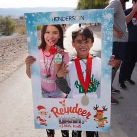 Reindeer Dash 5K & 1 Mile Walk 2026 Logo