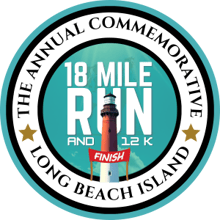 LBI Commemorative 18 Mile Run Fundraiser + 12K Run/Walk Fundraiser logo