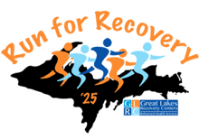 Run for Recovery 2025 Marquette & Sault Ste. Marie logo