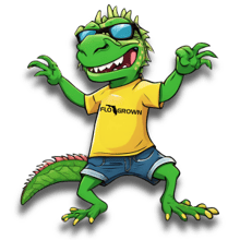 954 Iguana Man 5K/10K logo