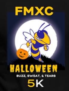 Buzz, Sweat & Tears 5K Logo