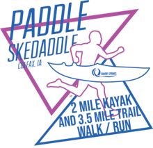 2026 Quarry Springs Paddle Skedaddle Biathlon logo