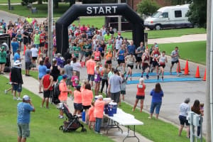 45th Annual Mulvane Old Settlers Road Race - Logo