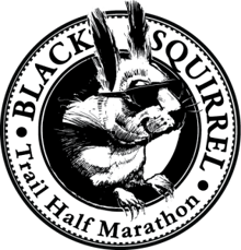 Black Squirrel Half Marathon logo