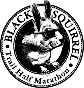 Black Squirrel Half Marathon Logo