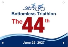 BOTTOMLESS TRIATHLON logo