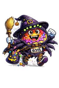 Donut Dash - NH Sneaker Brigade Logo