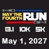 May the Fourth Race Half Marathon, 10K, 5K logo