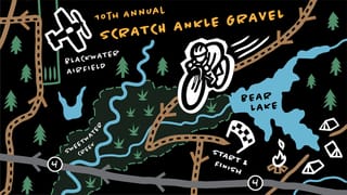 Scratch Ankle Gravel Logo