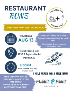 Restaurant Run- August 13 Logo