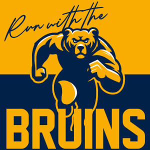 Run with the Bruins 5K Run/Walk Logo