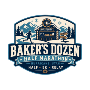 Baker's Dozen Half Marathon, Relay, & 5K Logo