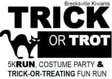 The Ken Ganley Companies and The Brecksville Kiwanis 13th Annual Trick-or-Trot logo