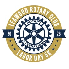 Leawood Rotary Labor Day 5K logo