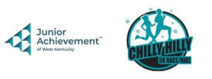 Junior Achievement Chilly Hilly 5k Race / Hike Logo