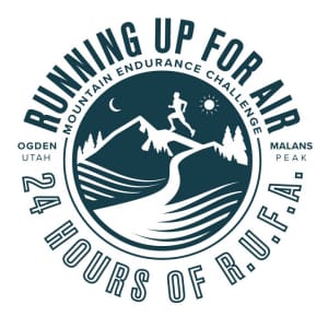 Running Up for Air - Malans Peak Logo