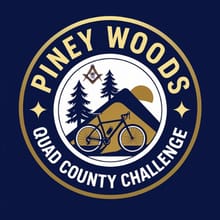 Piney Woods Quad County Bicycle Challenge logo