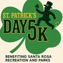 St. Patrick’s Day 5K Santa Rosa logo