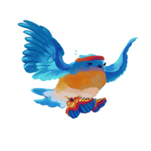 Bluebird Run and Walk for Brookie B logo