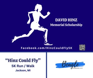 HINZ COULD FLY 5K Logo