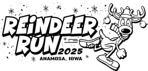 Reindeer Run 5K Run/Walk & Youth Mile Run Logo