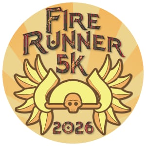 Fire Runner 5k Logo