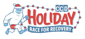 CCD’s Holiday Race for Recovery 5K Logo