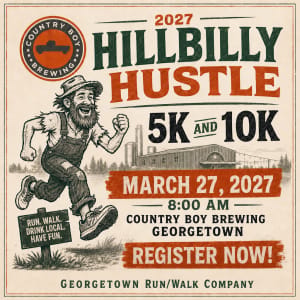 Hillbilly Hustle 5K & 10K Logo