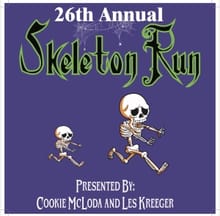 Amherst Skeleton Run logo