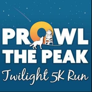 Prowl the Peak Twilight 5K Run/Walk Logo