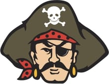 All Hands on  Deck     The Pirates 5K logo