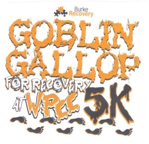 Goblin Gallop for Recovery 5K at WPCC Logo