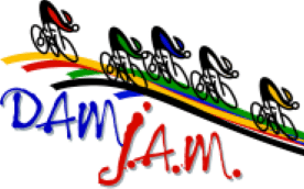 DAM J.A.M. Bicycle Tour Logo