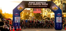 Pony Express 120 Gravel Dash - 2026 Lucky 13 Edition logo