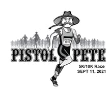 Pistol Pete 5K/10K Race logo