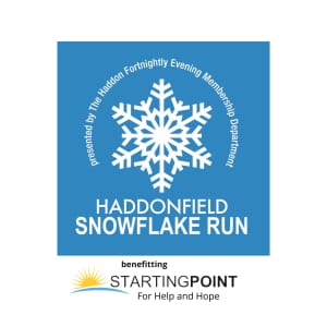 Haddonfield Snowflake Run Logo