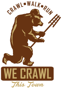 We Crawl this Town- 5k and Beer Mile Relay - Camarillo Logo